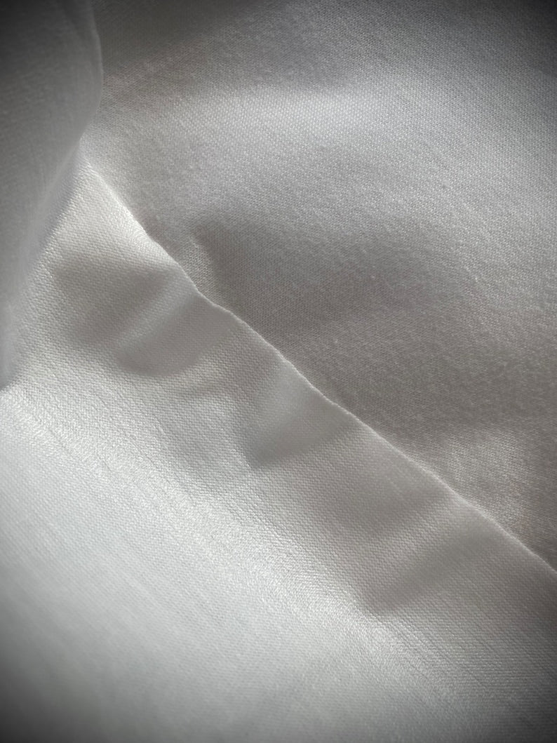 Jerseystoff in weiß.